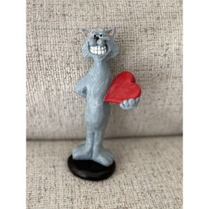 Vintage 1993 Cast Art Cat Mouse Figurine